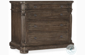 Traditions Rich Brown Lateral File Cabinet