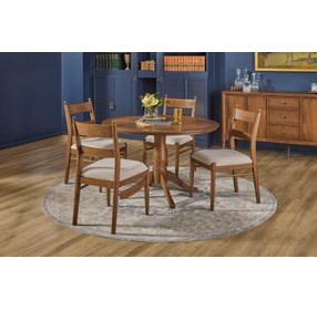 Azalea Walnut 48" Round Dining Table