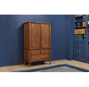 Azalea Walnut 2 Door Armoire