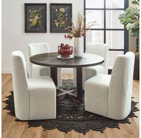 Waterfall Deep Ebony 54" Round Dining Table