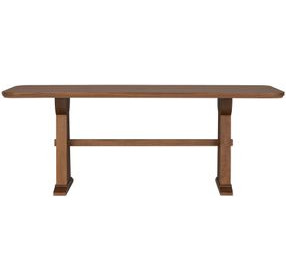Lincoln Walnut Rectangular Dining Room Set