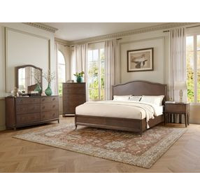 Bellevue Whiskey Brown King Platform Bed