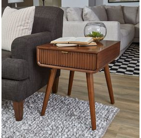 Ludwig Warm Walnut Square End Table