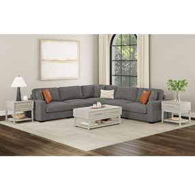 Clare Almond Rectangular End Table