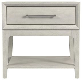 Clare Almond Rectangular End Table
