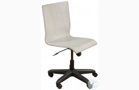 Riverwood Whitewashed Adjustable Swivel Desk Chair