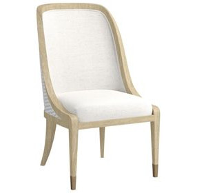 Eave Sundrenched Oak and White Hostess Dining Chair
