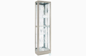 Platinum Four adjustable glass shelves Curio