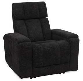 Phoenix Cabot Ebony Zero Gravity Power Recliner with LED and USB Charging