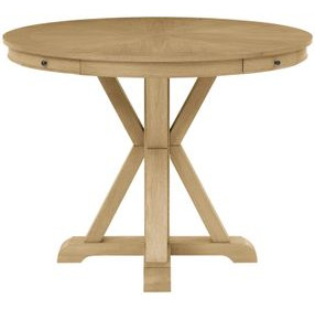 Rylie Natural Round Counter Height Dining Room Set