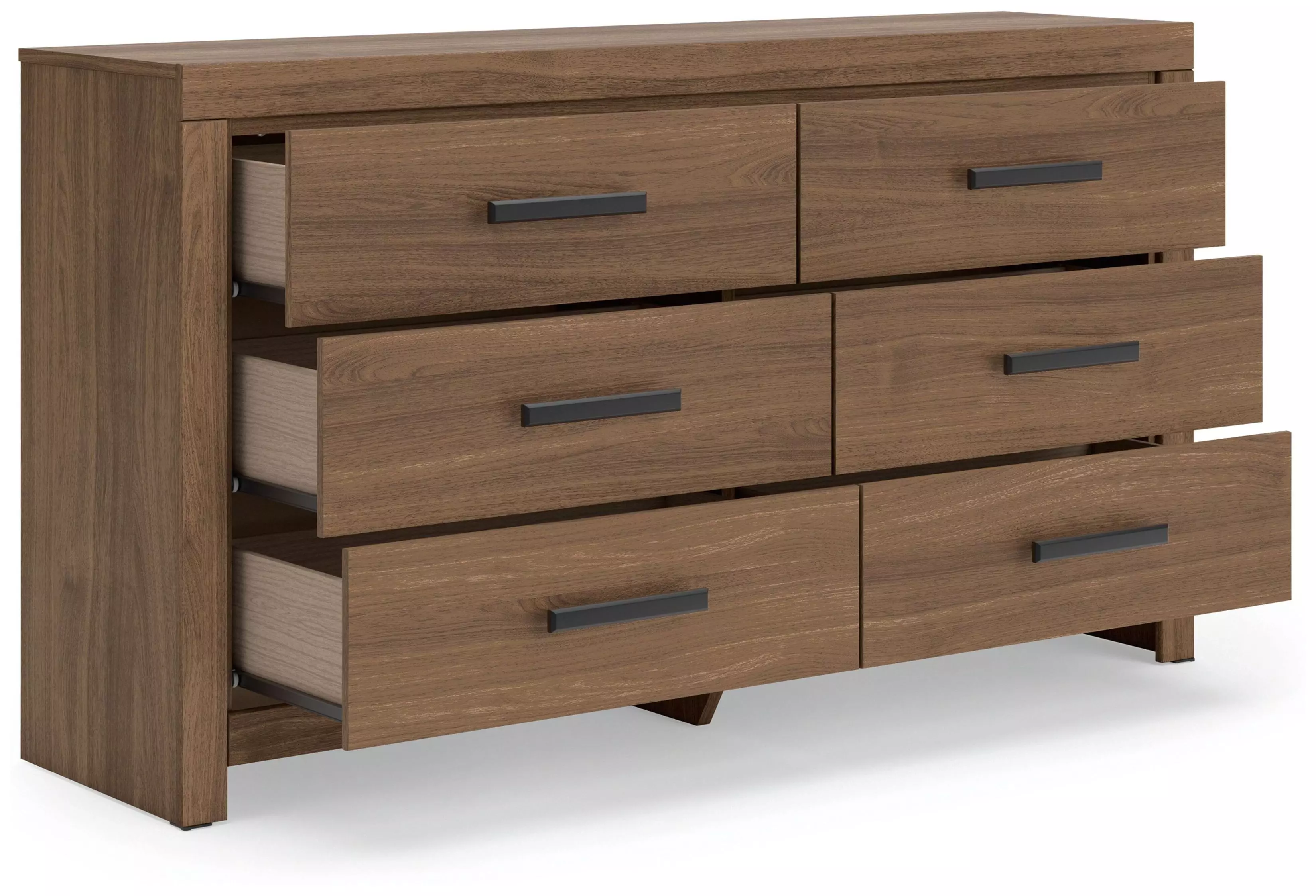Jonnifer Auburn 6 Drawer Dresser and Rectangular Mirror (Also