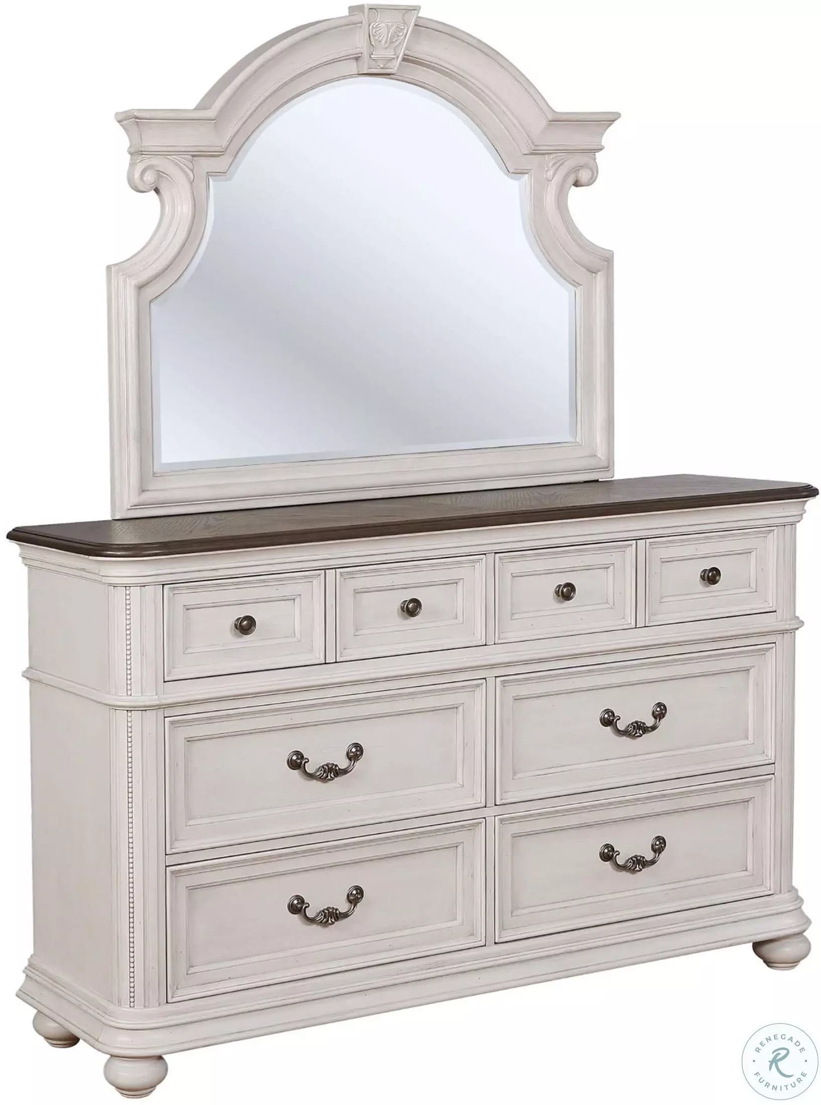 West Chester Weathered Oak Dresser with Mirror From Home Gallery Stores | Home Gallery Stores West Chester Weathered Oak Dresser with Mirror From Home Gallery Stores | Home Gallery Stores
