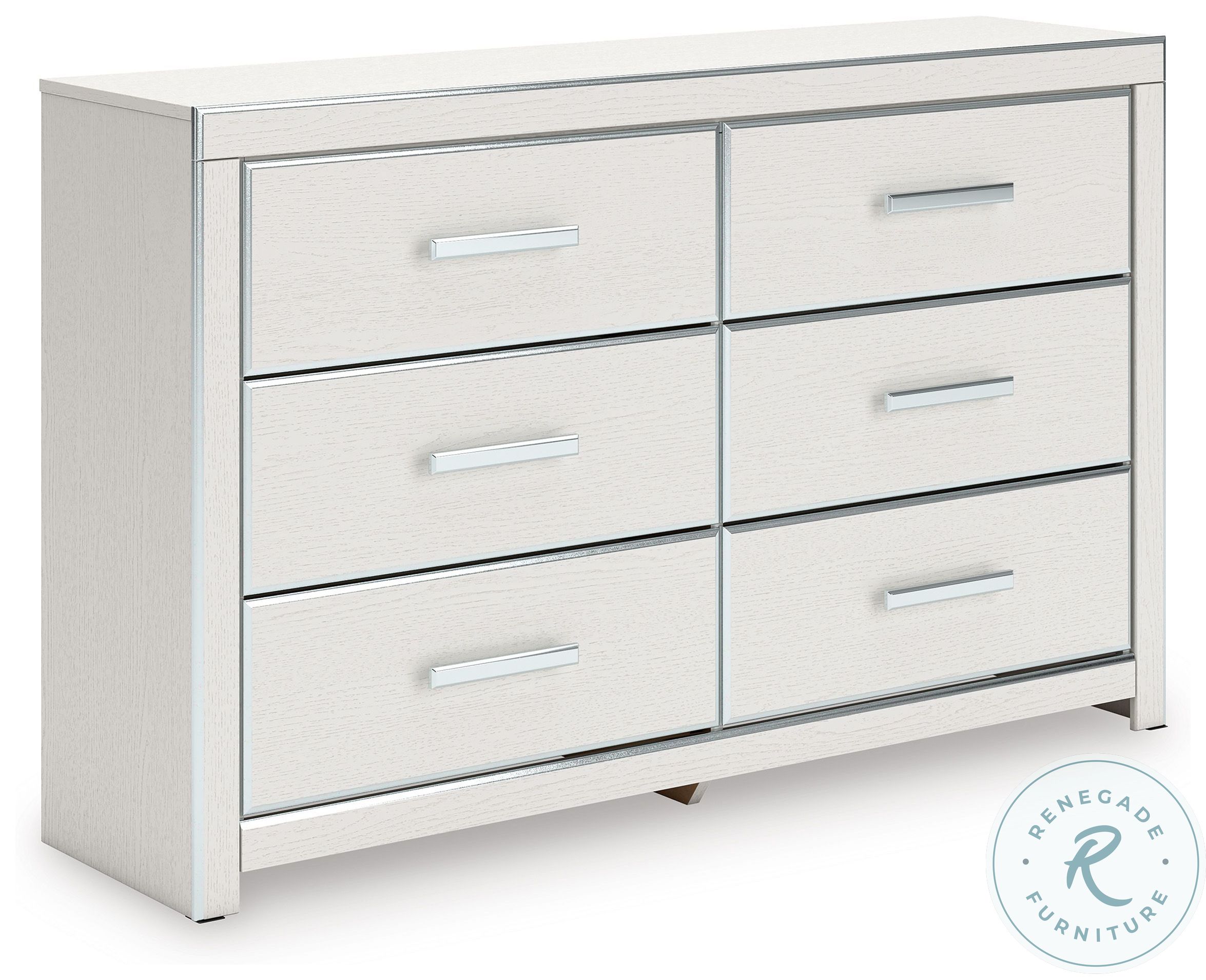 Zuraleus - Six Drawer Dresser - White Zuraleus - Six Drawer Dresser - White