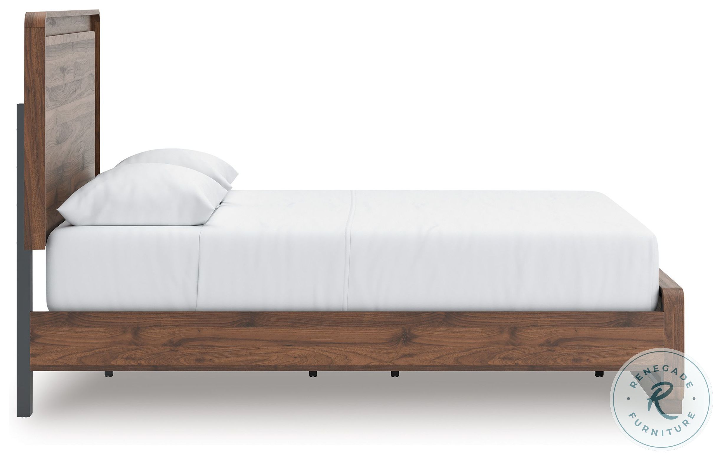 Chadworth Walnut Brown Panel Bedroom Set from Ashley Furniture