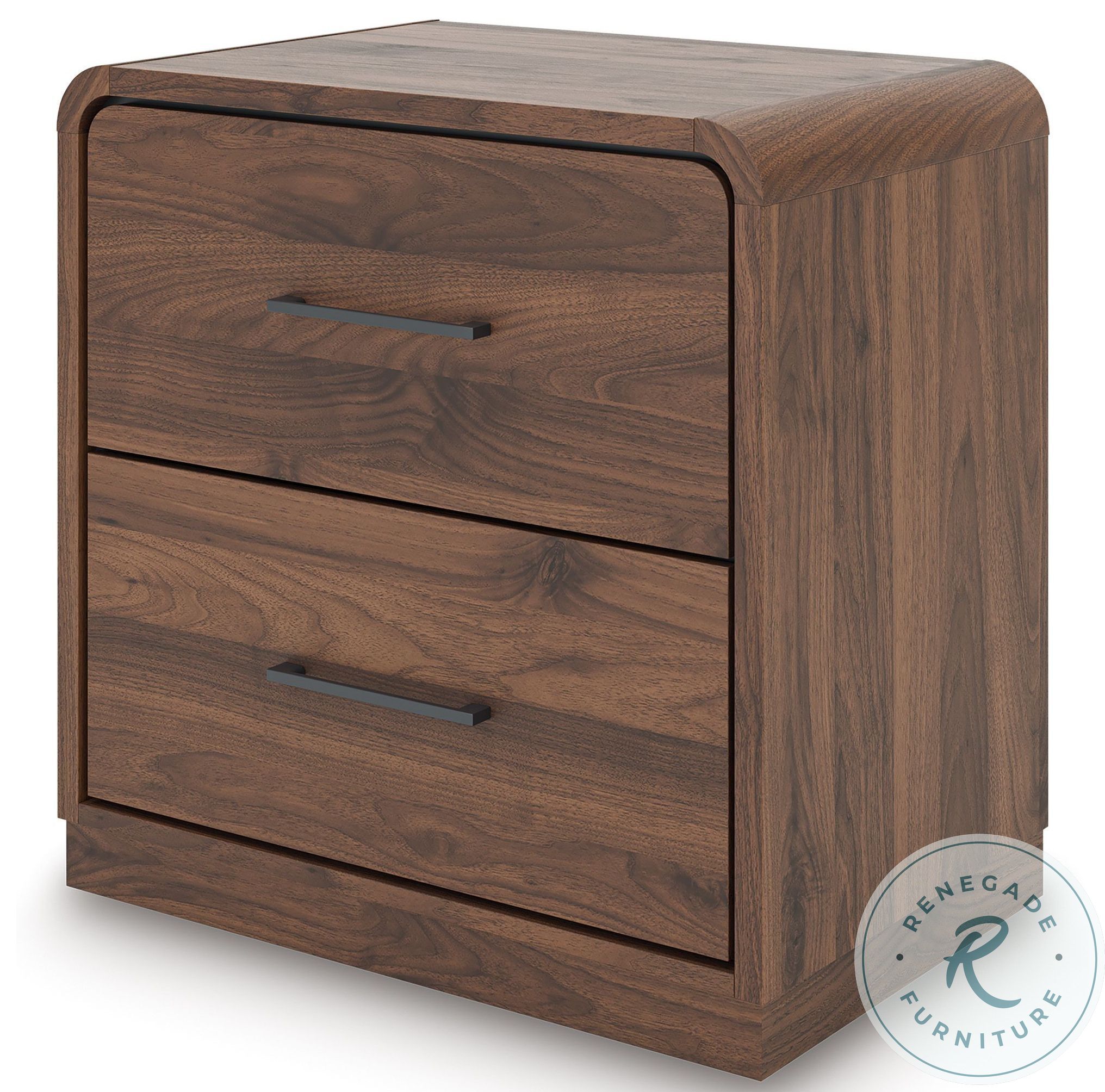 Chadworth Walnut Brown Panel Bedroom Set from Ashley Furniture