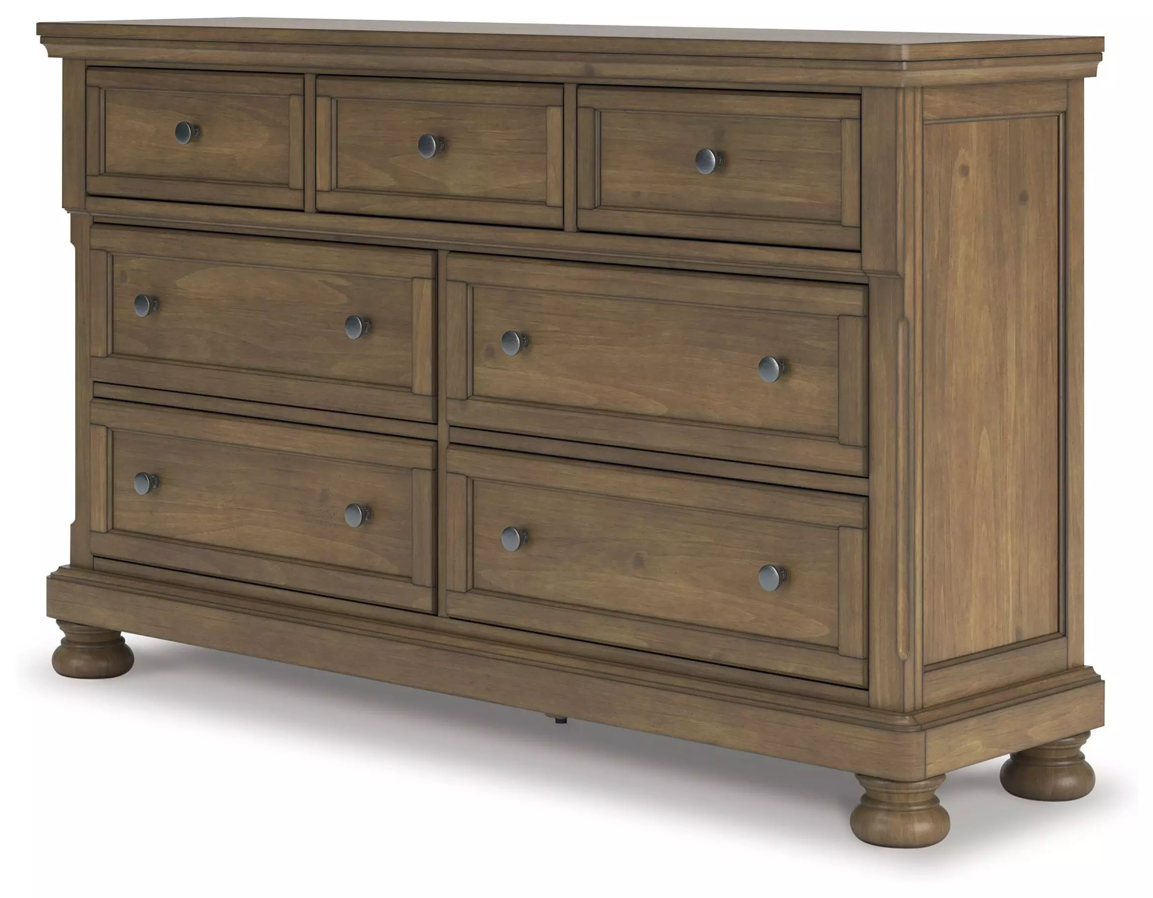 mixed material 3 drawer dresser medium brown Feddinger outlet-dress-discount back lifestyle Size:12 Pants Vintage Plaid Summer Dress