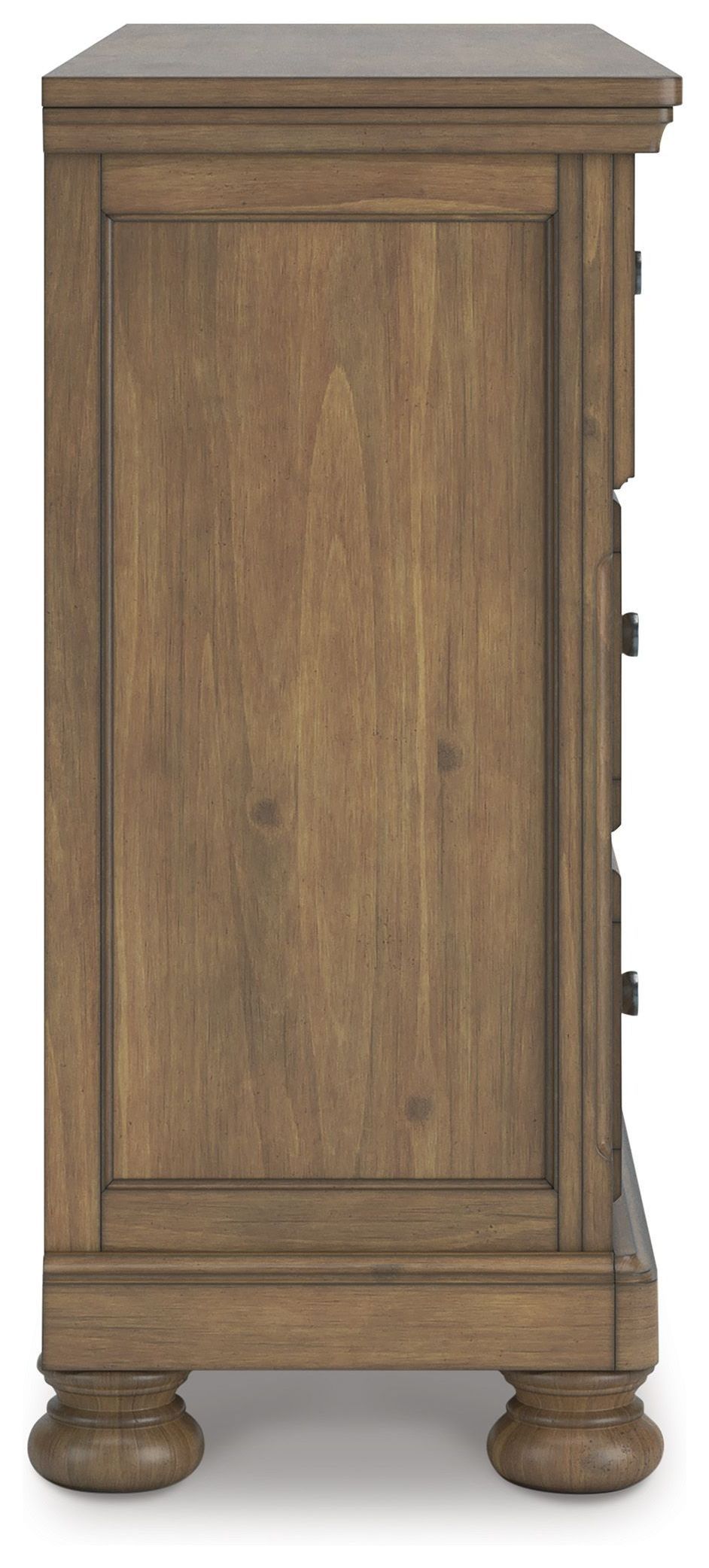princess polly baby blue dress Drexel Declaration Drop Front Walnut High Dresser, Round White Ceramic Knobs  by Kipp Stewart main image 0