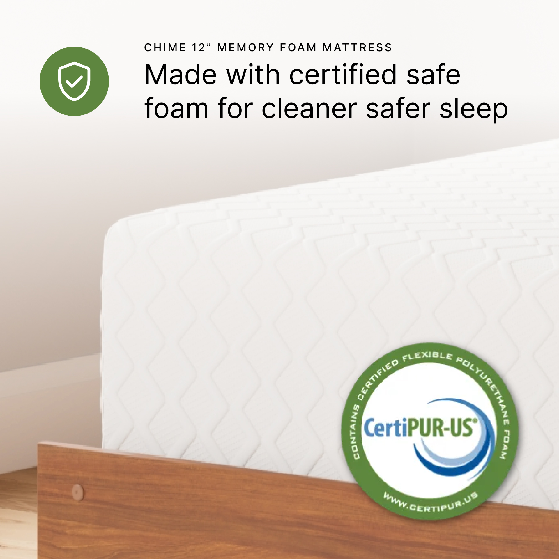 Chime Memory Foam 12