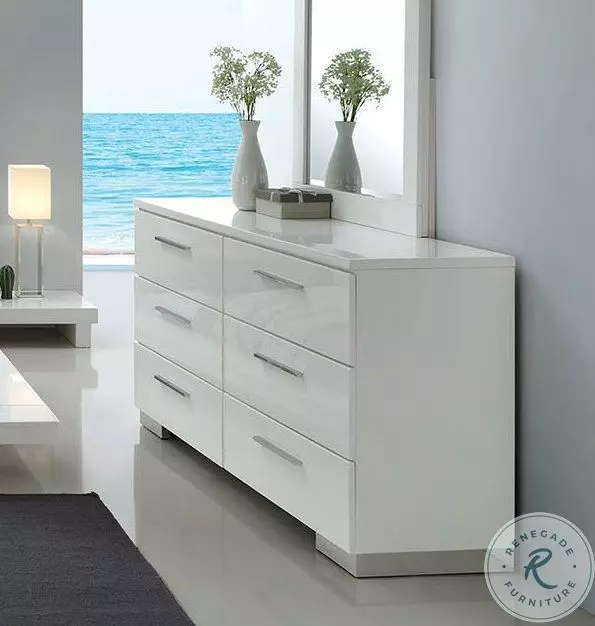 white christmas dresses Nome Solid Wood 9-Drawer Dresser Vintage Farmhouse Storage Cabinet