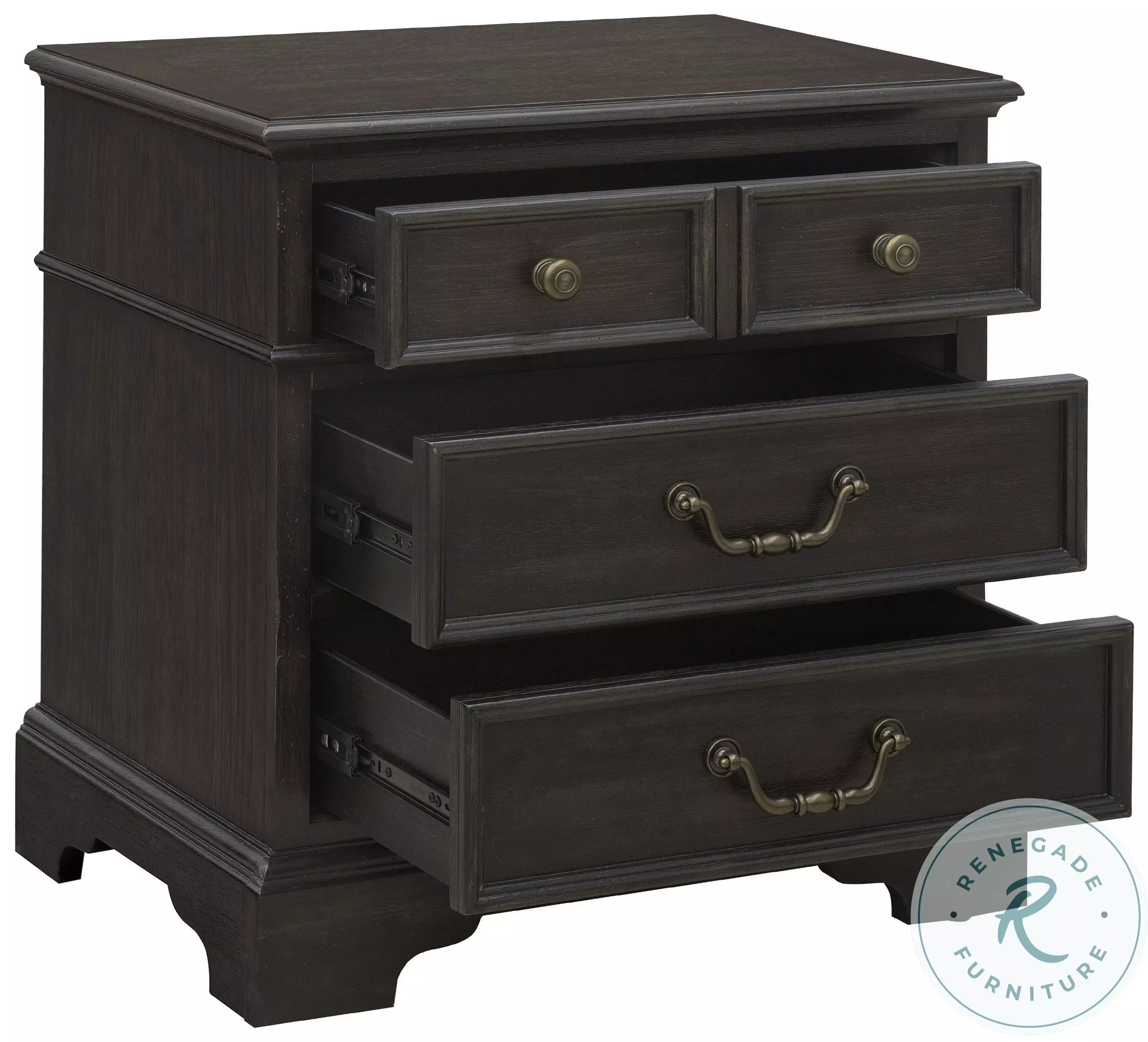 Hickory Creek Brown Velvet Storage Panel Bedroom Set from Pulaski