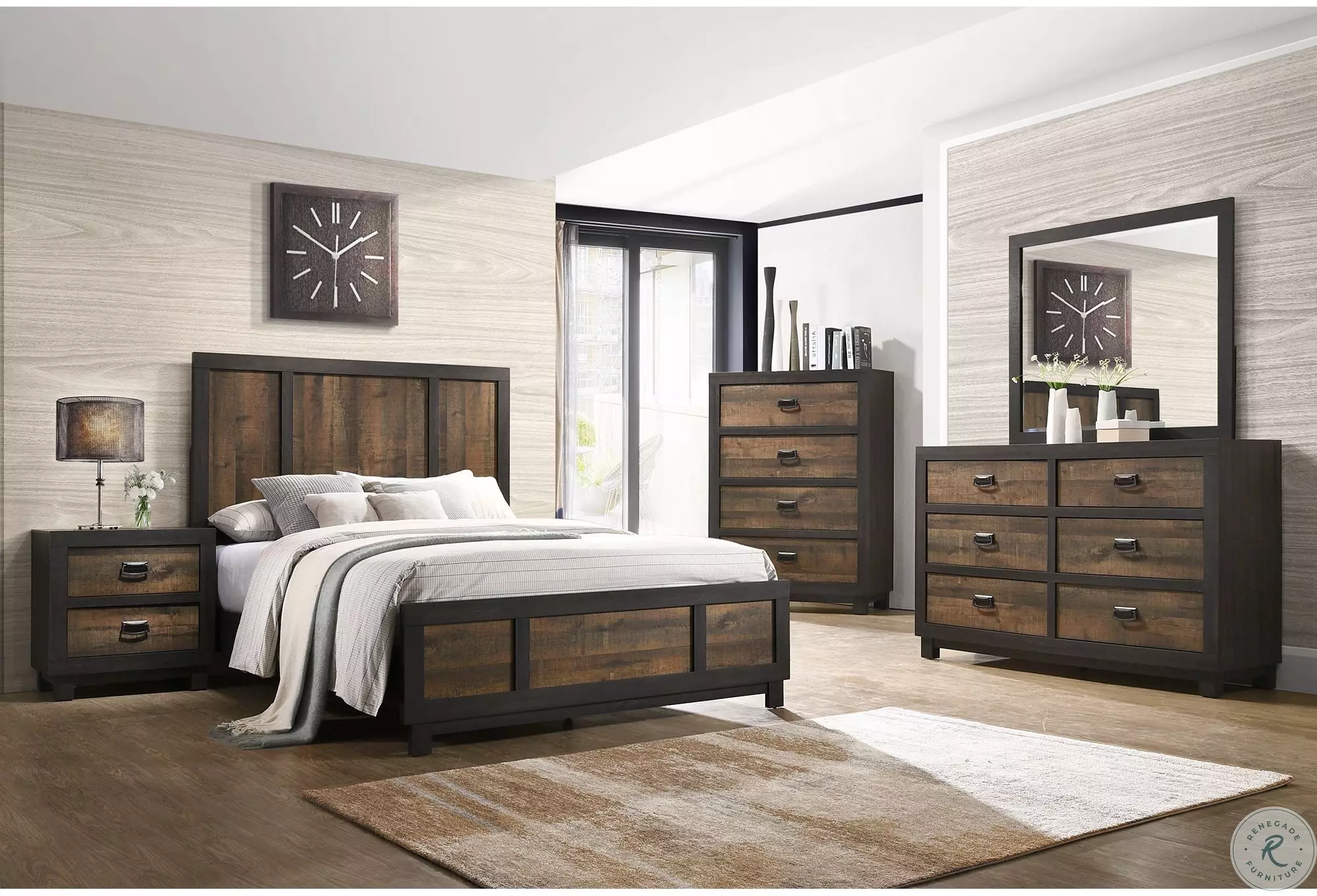 Harrison Dark Chocolate 6 Drawer Dresser From Home Gallery Stores