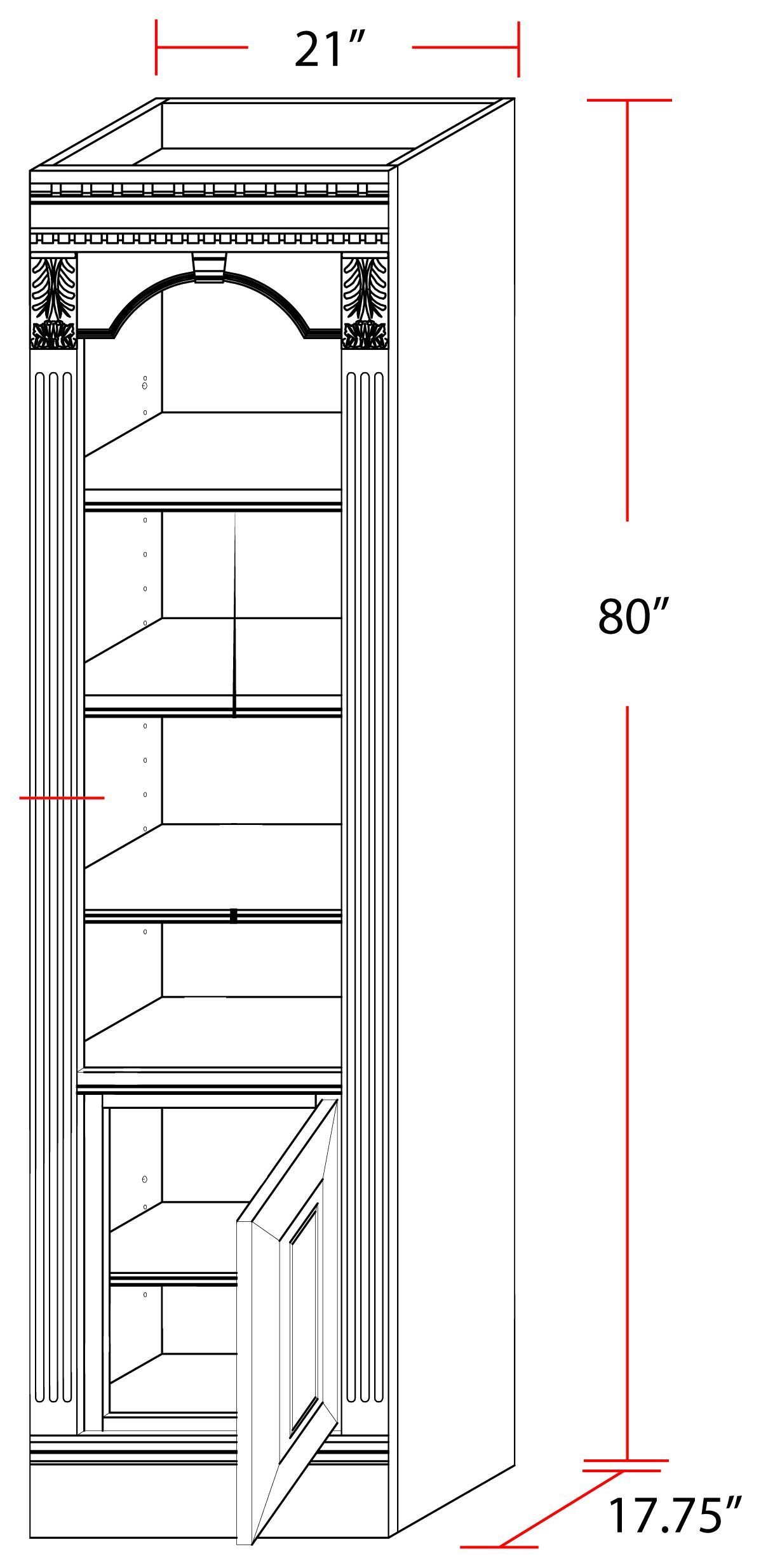 Huntington Antique Vintage Pecan 21