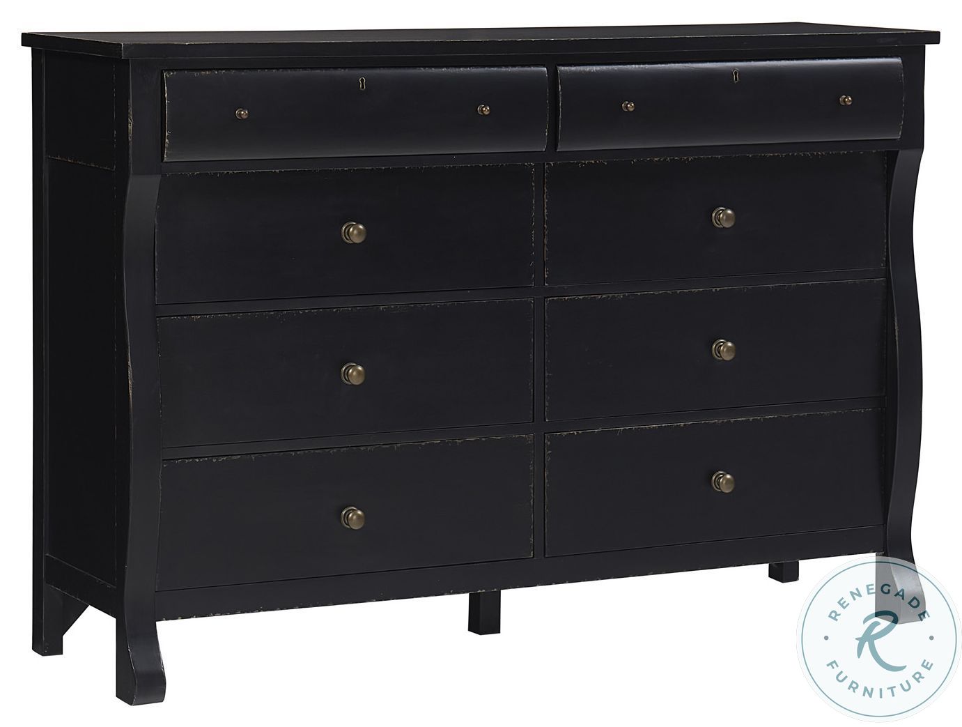 all saints dress black Moss 6 Drawer Dresser main image 0
