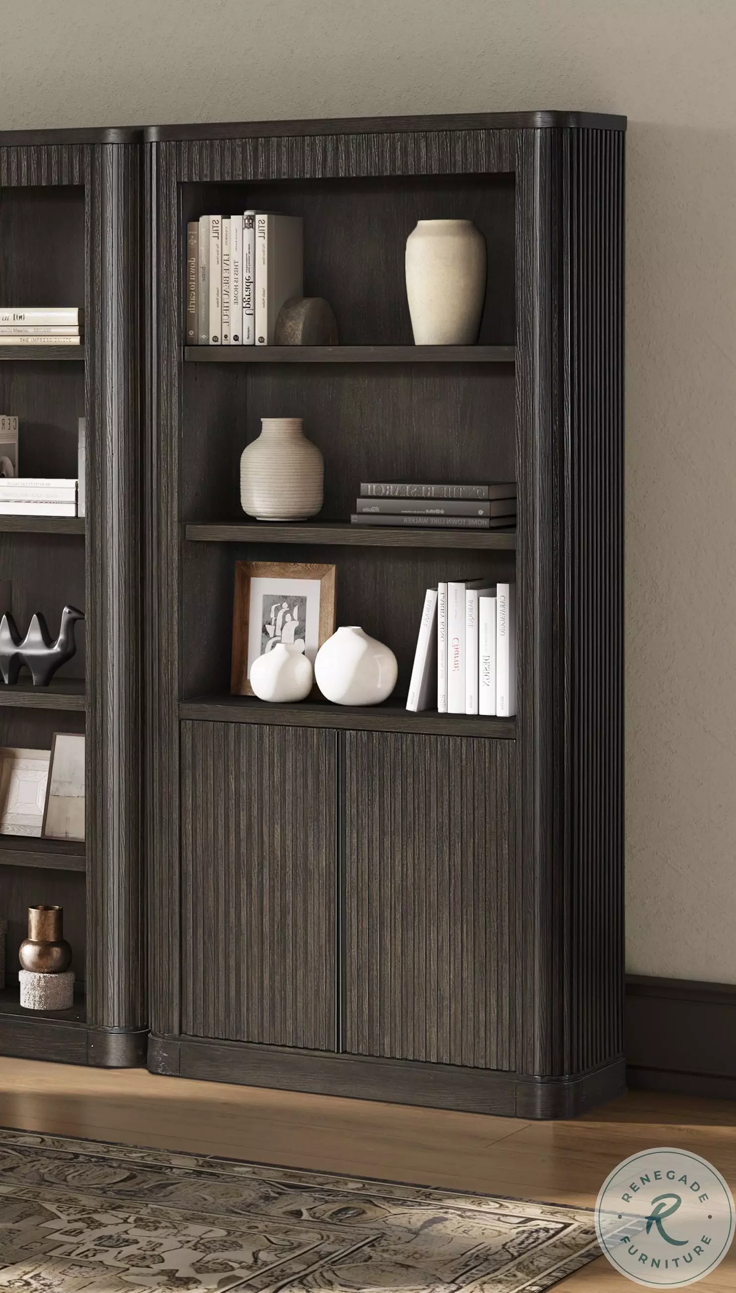 Tulane Dark Chocolate Bookcase From Martin Furniture | Coleman