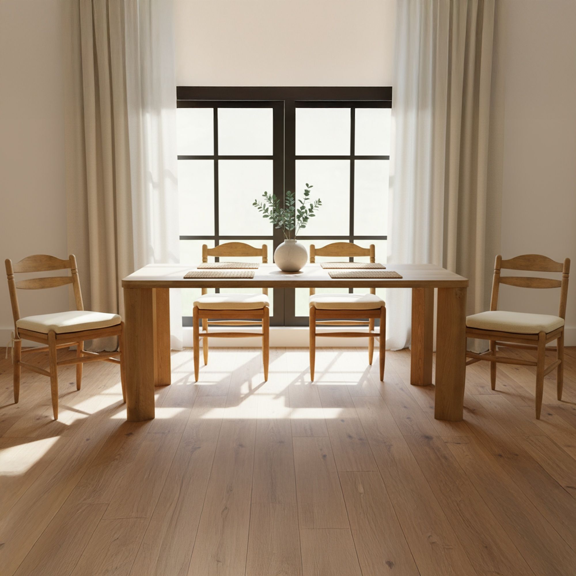 Segment Heritage Brown Dining Room Set From Moe Home | Coleman