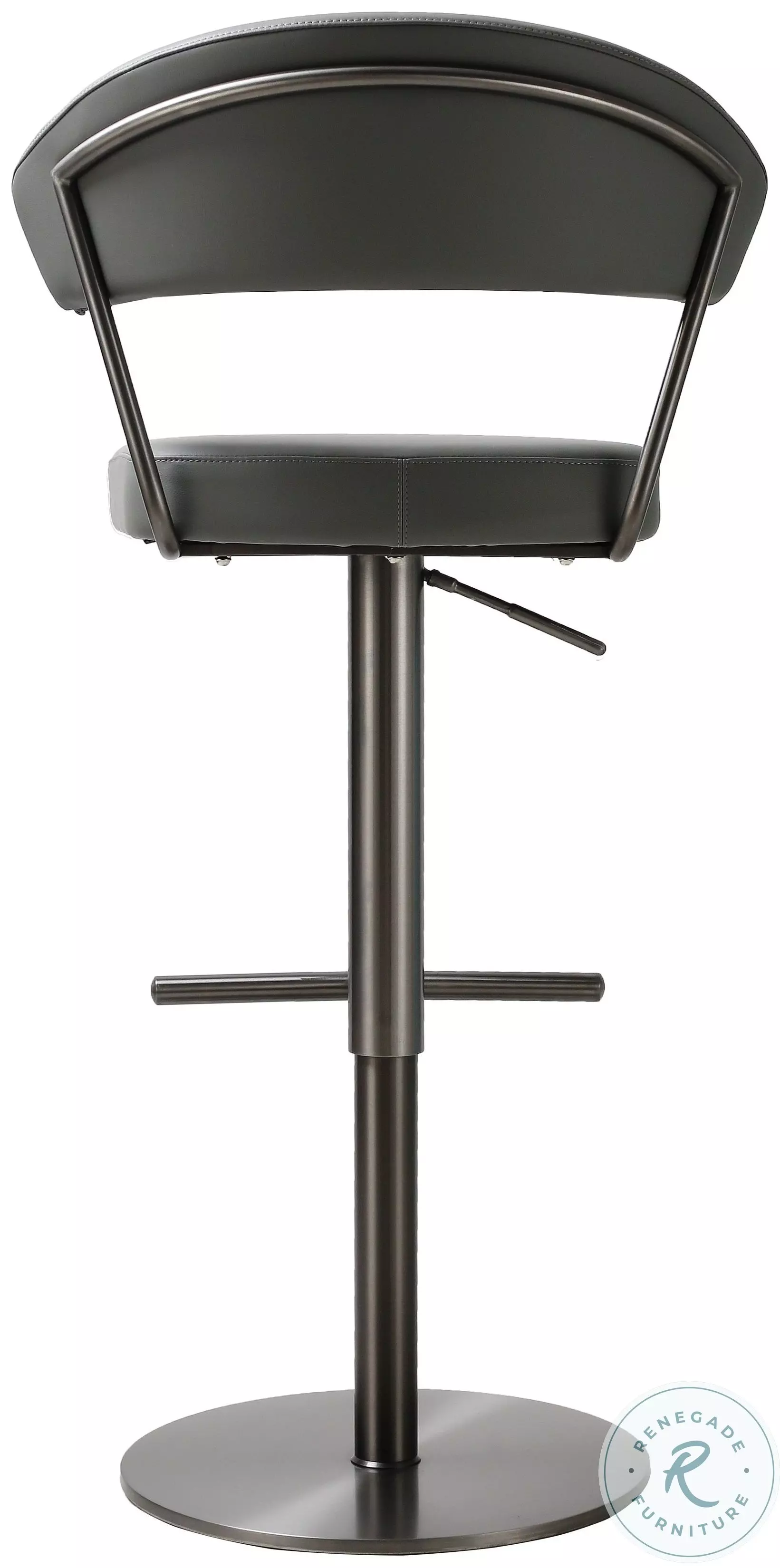 K C218A-930 Charcoal Bar Stool From JNM | Home Gallery Stores
