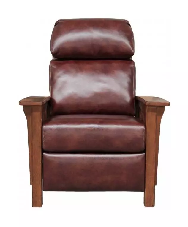 Mission Wenlock Fudge Leather Recliner From Home Gallery Stores