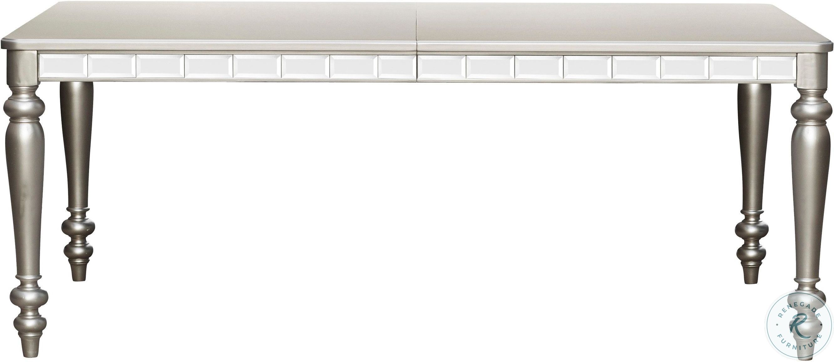 Orsina Silver Extendable Dining Room Set 5477N96