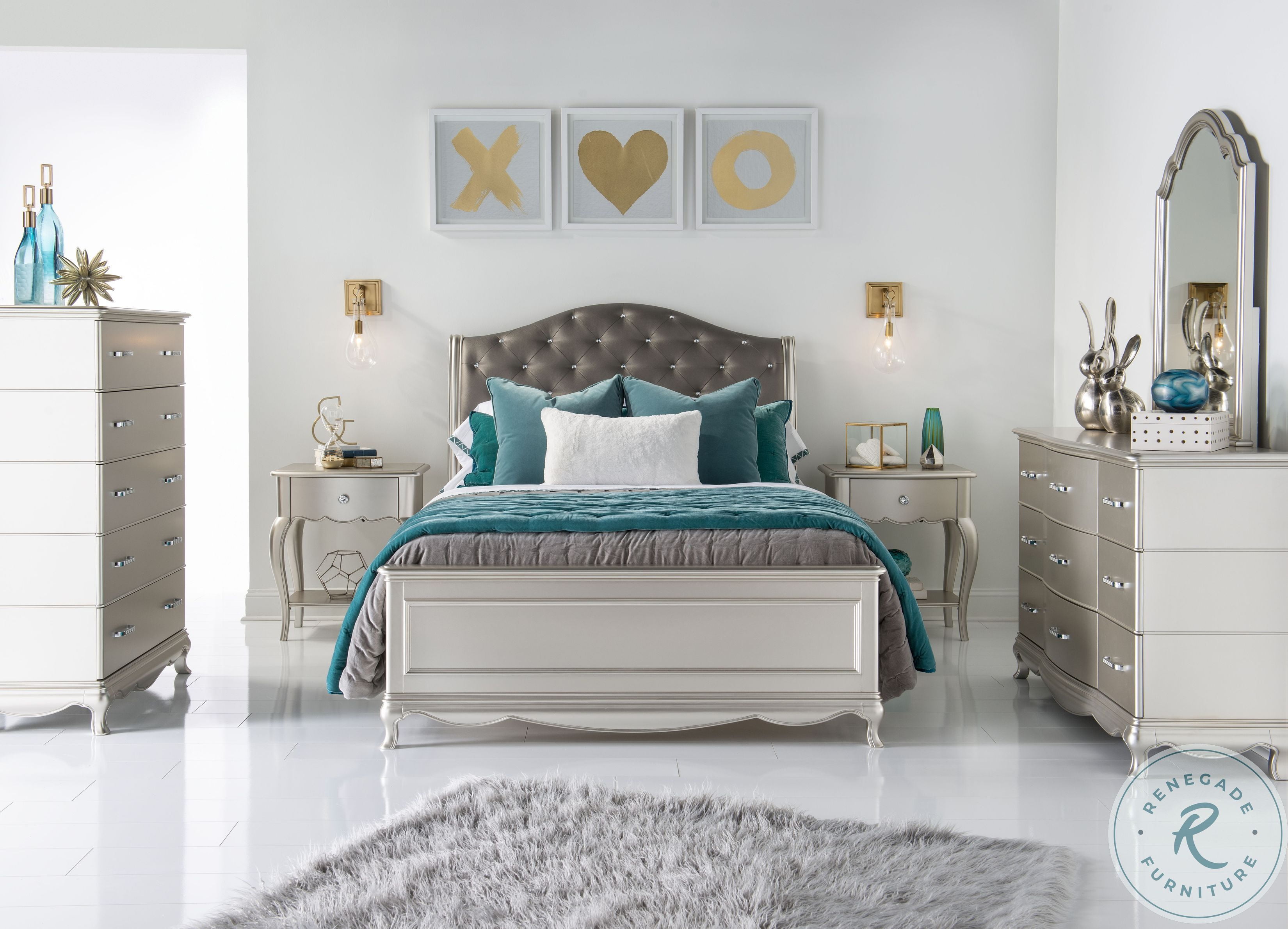 Vogue Metallic Glam Dresser 08001100