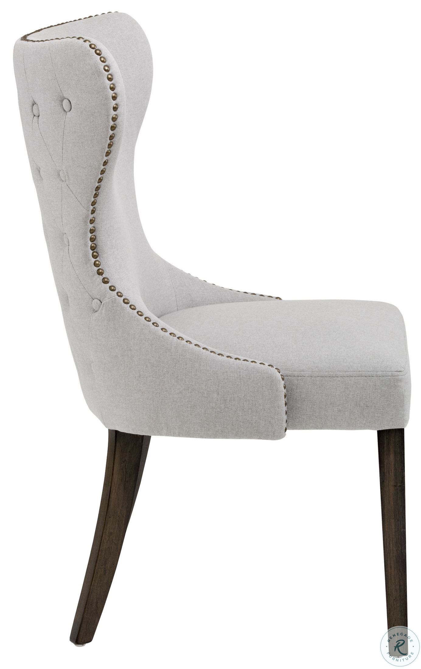 Ariana Light Grey Fabric Dining Chair 101150