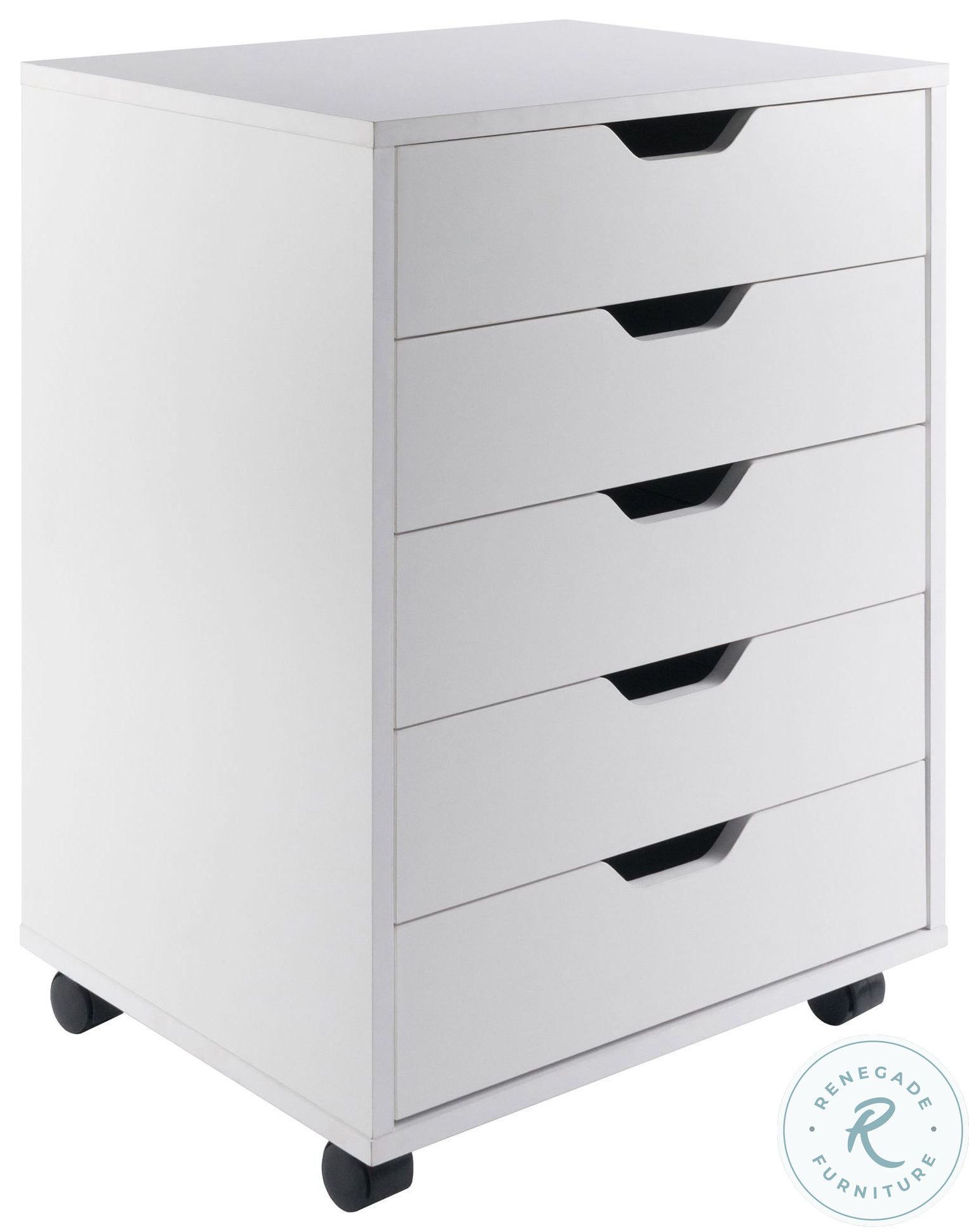 Halifax White 5 Drawer 10519