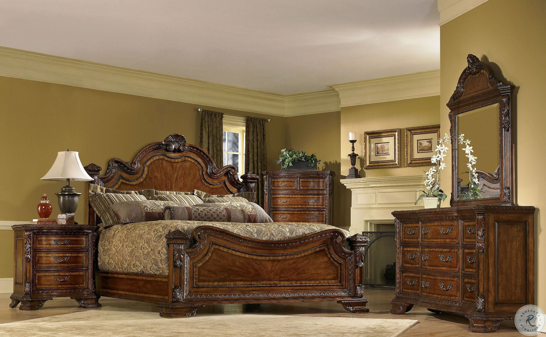 Old World Estate Bedroom Set 1431552606