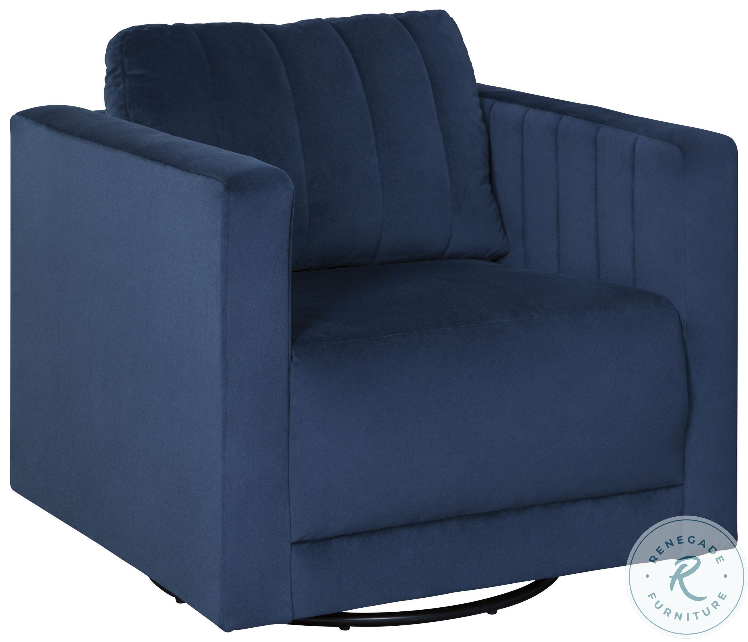 Enderlin Ink Swivel Accent Chair 1780142
