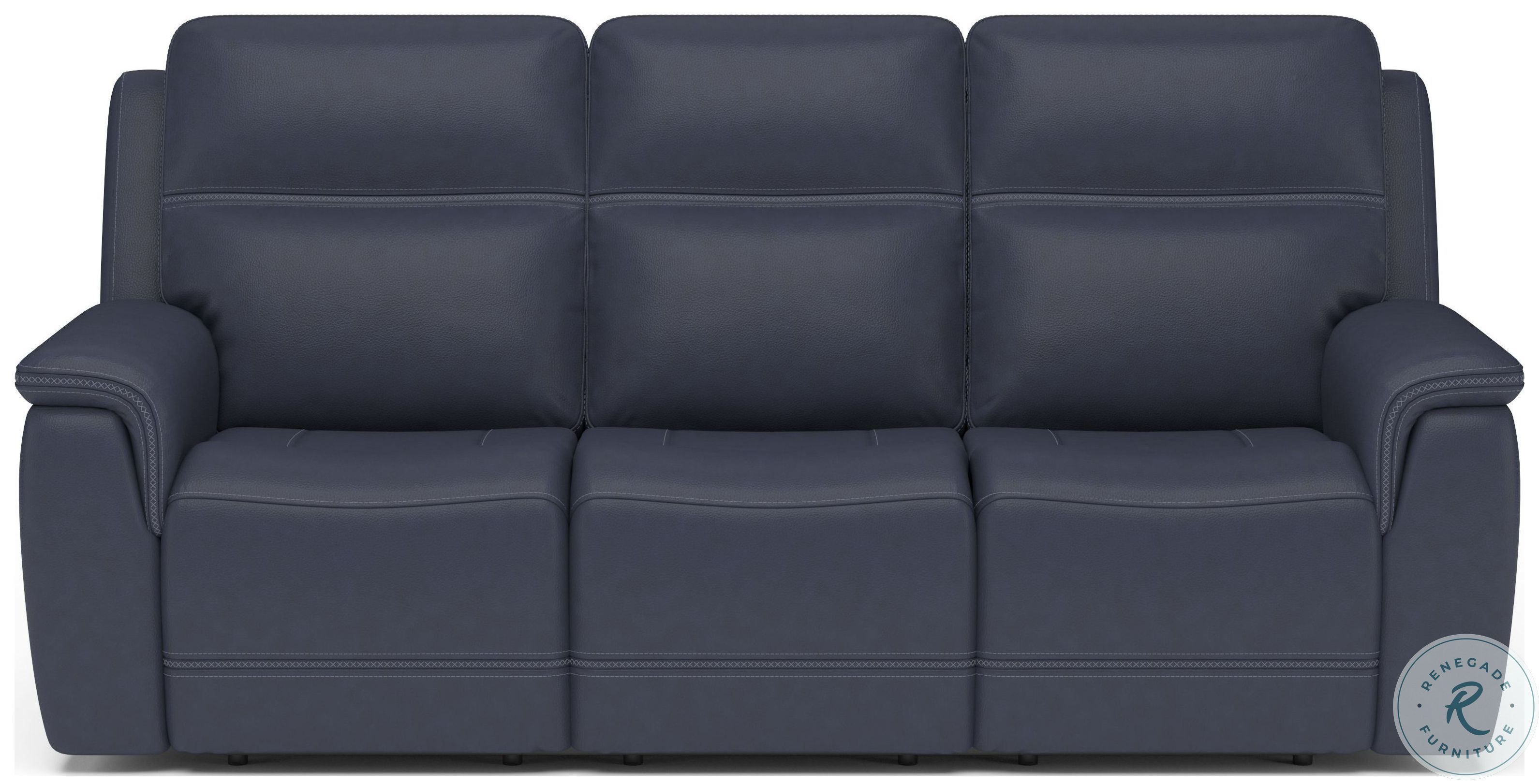 sawyer leather power reclining sofa with power headrest