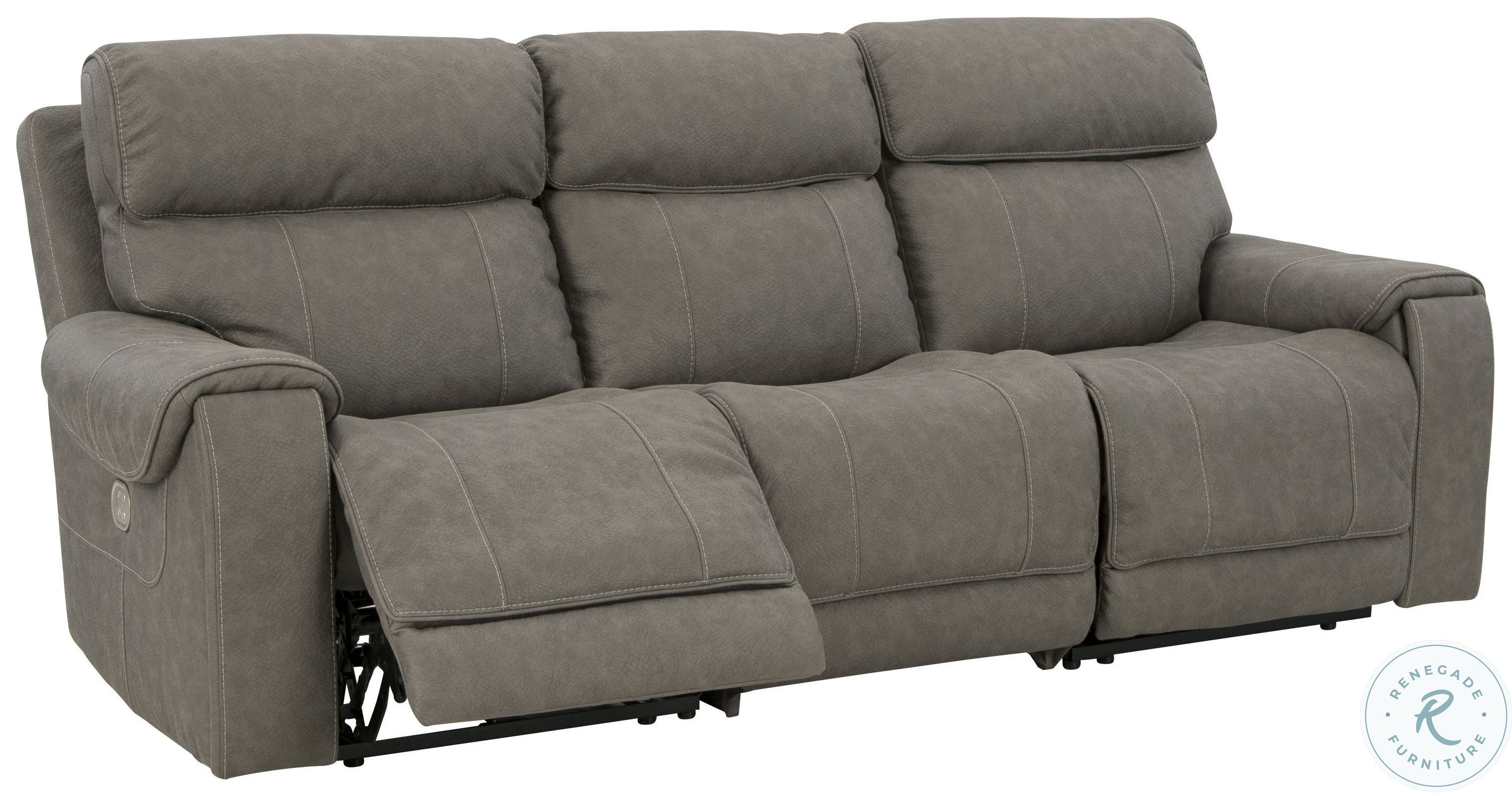 Starbot Fossil 3 Piece Power Reclining Living Room Set from Ashley Furniture Home Gallery Stores