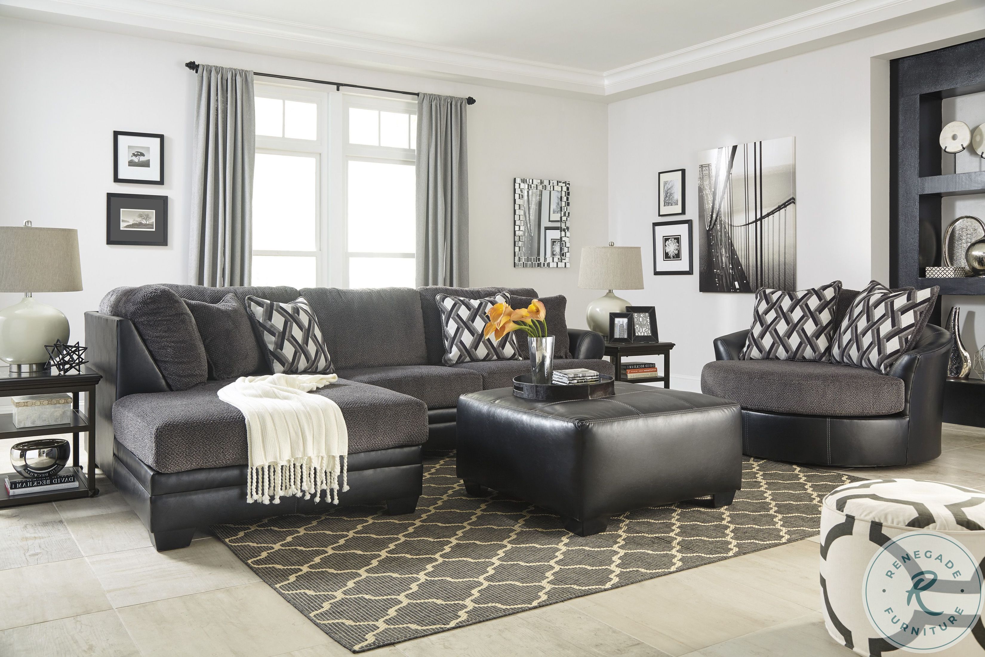 Kumasi Smoke LAF Sectional 32222163222267