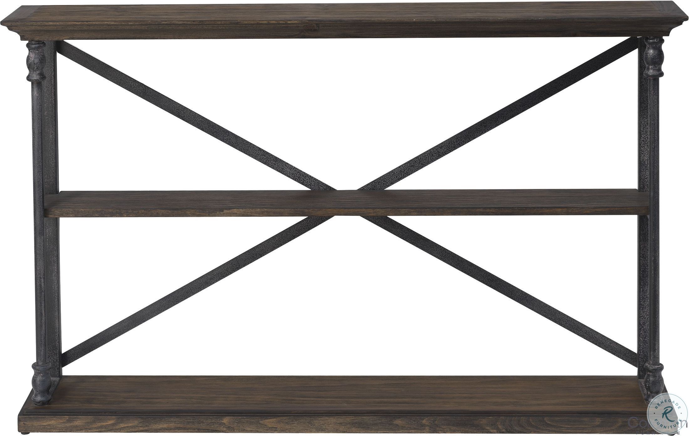 Corbin Medium Brown Console Table 36598