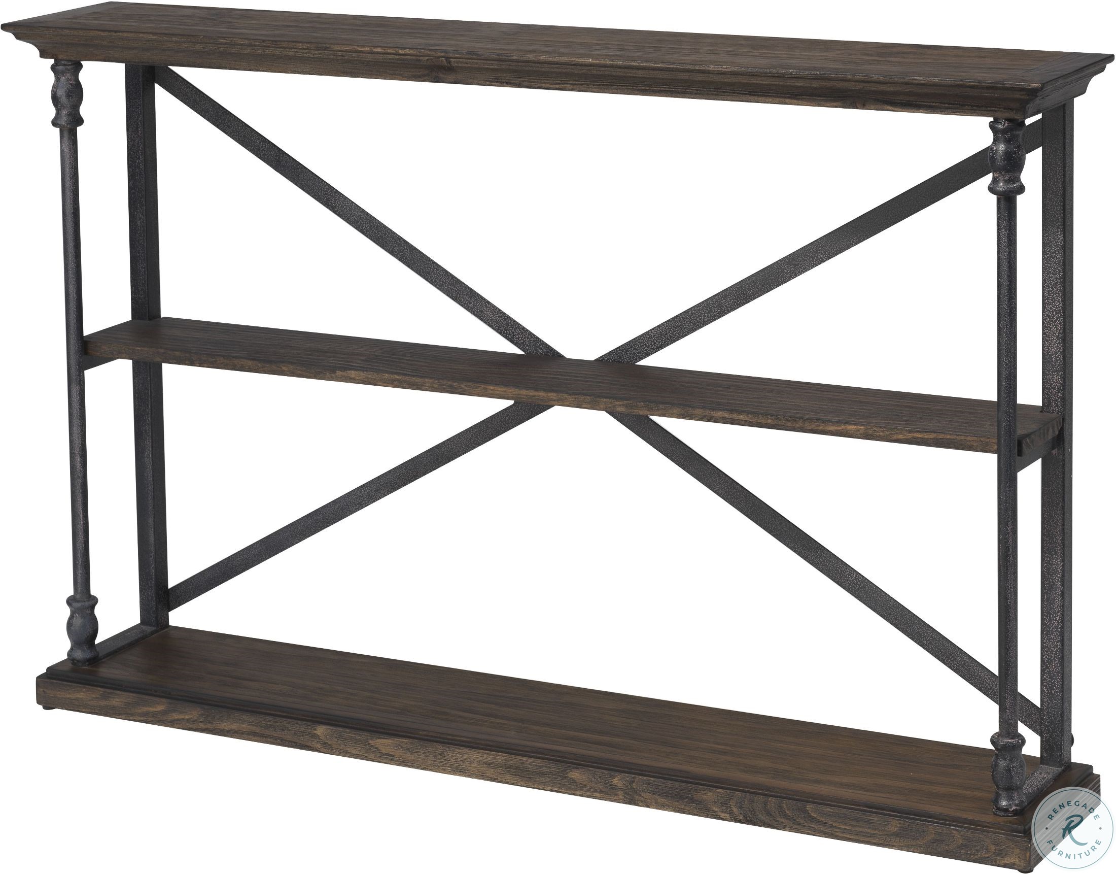 Corbin Medium Brown Console Table 36598