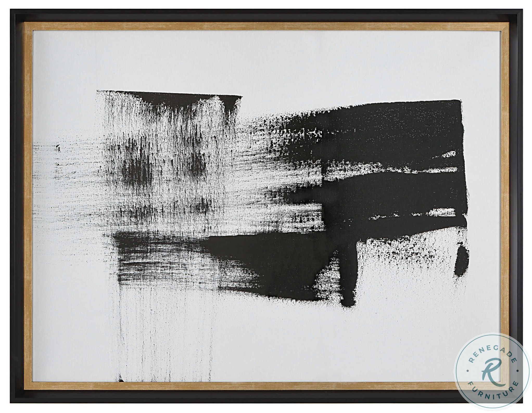 Mystere Black And White Contemporary Wall Art From Uttermost Home