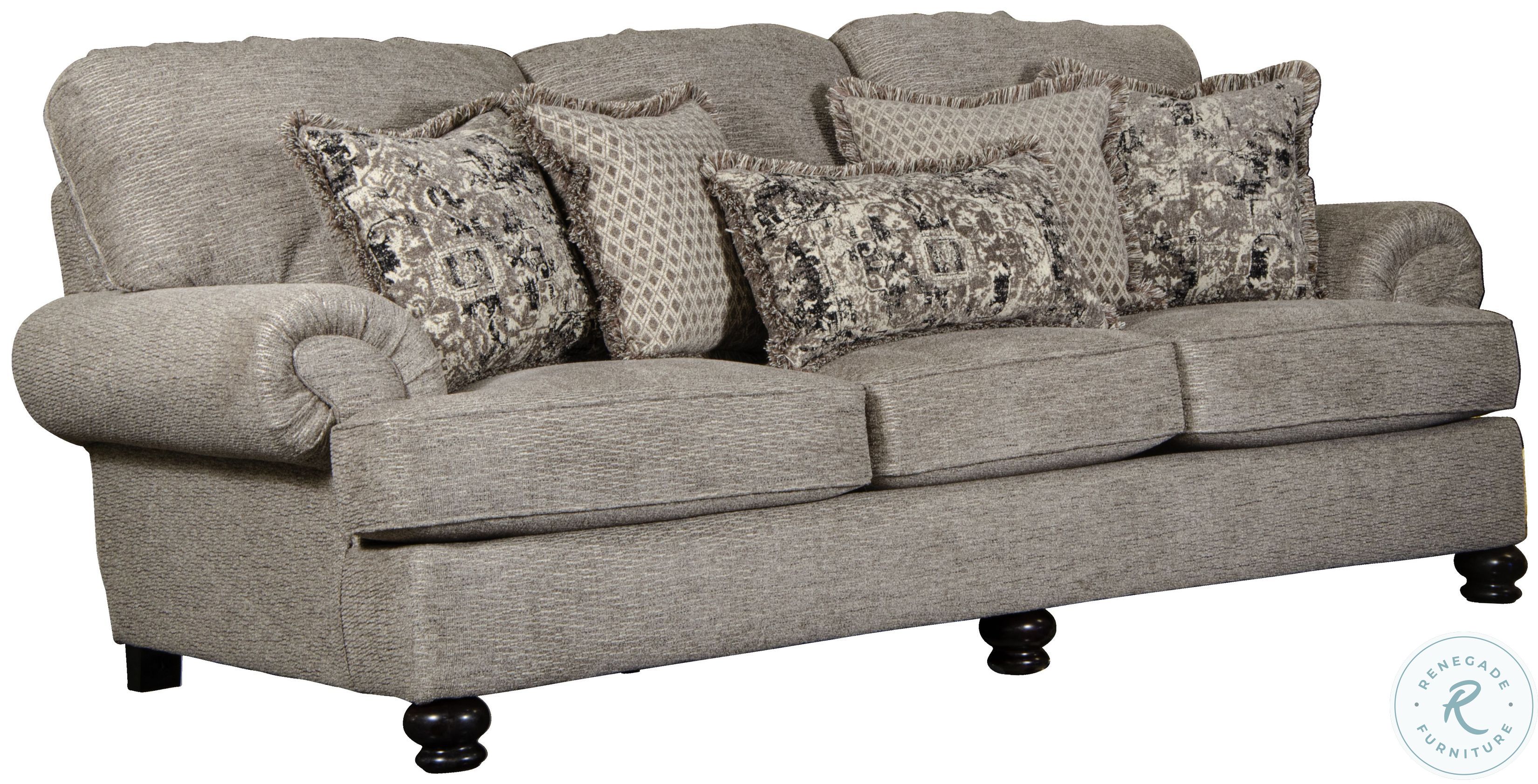 Freemont Pewter Sofa 444703291318