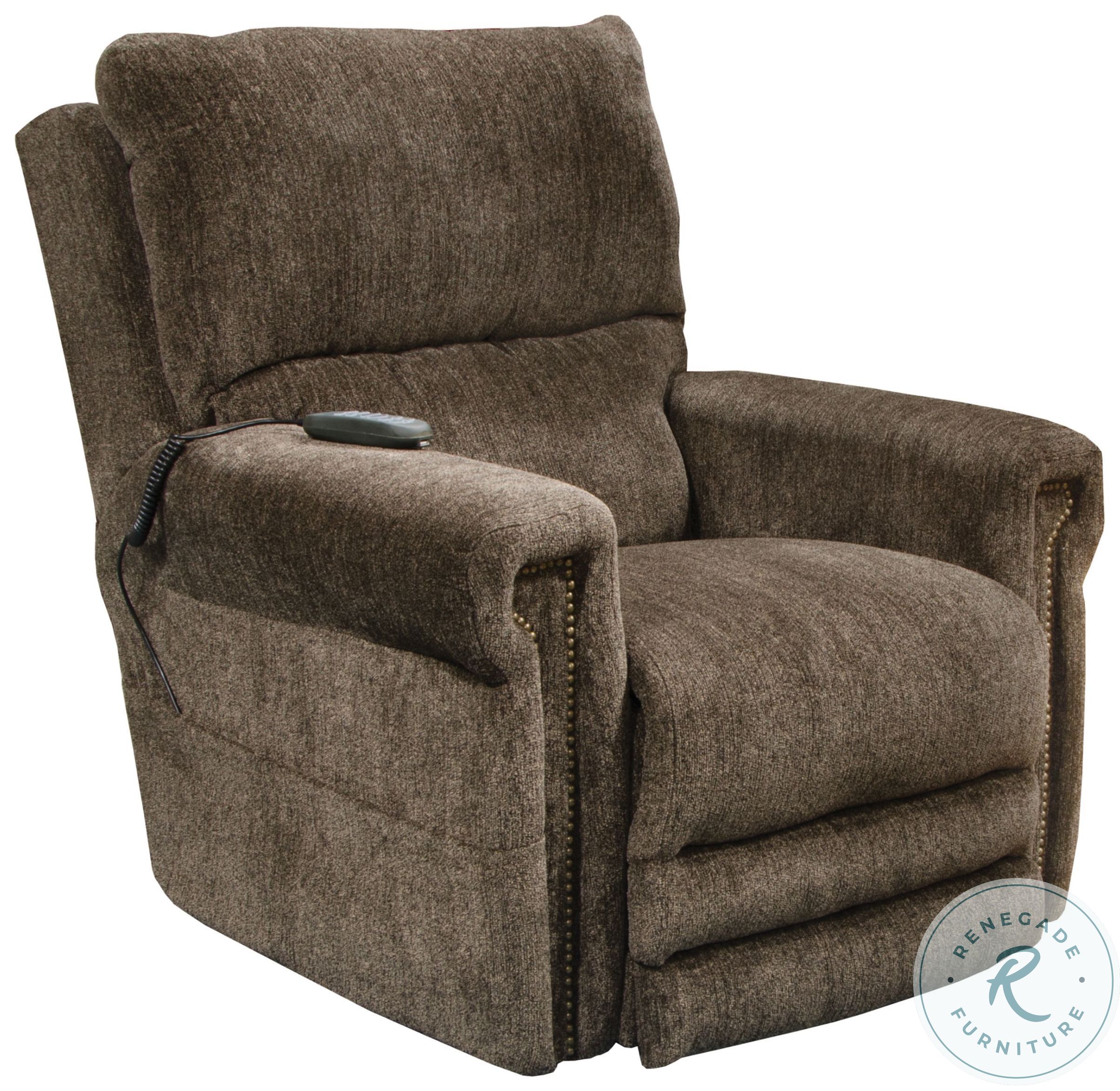 Warner Tigers Eye Power Reclining Lift Chair With Power Headrest and