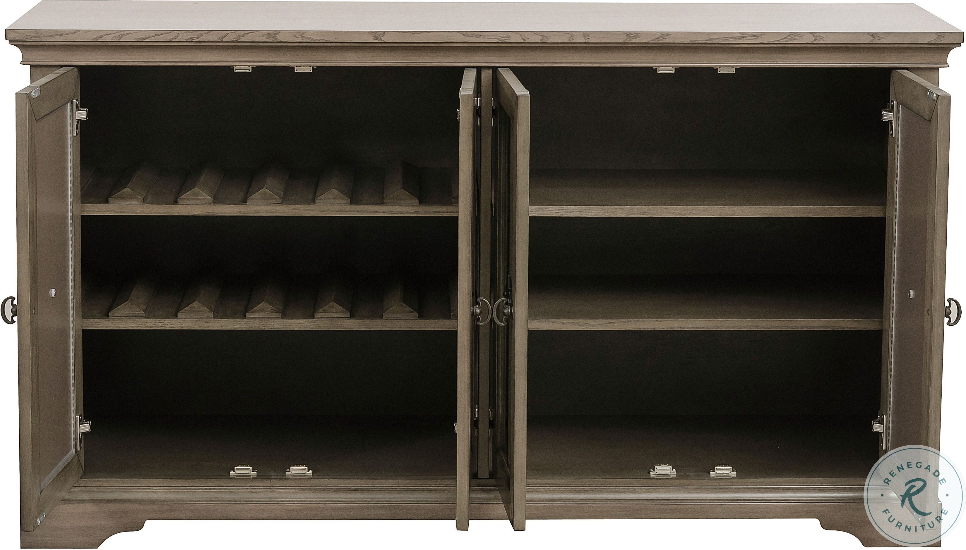 Vermillion Gray Cashmere Bisque Server 544240