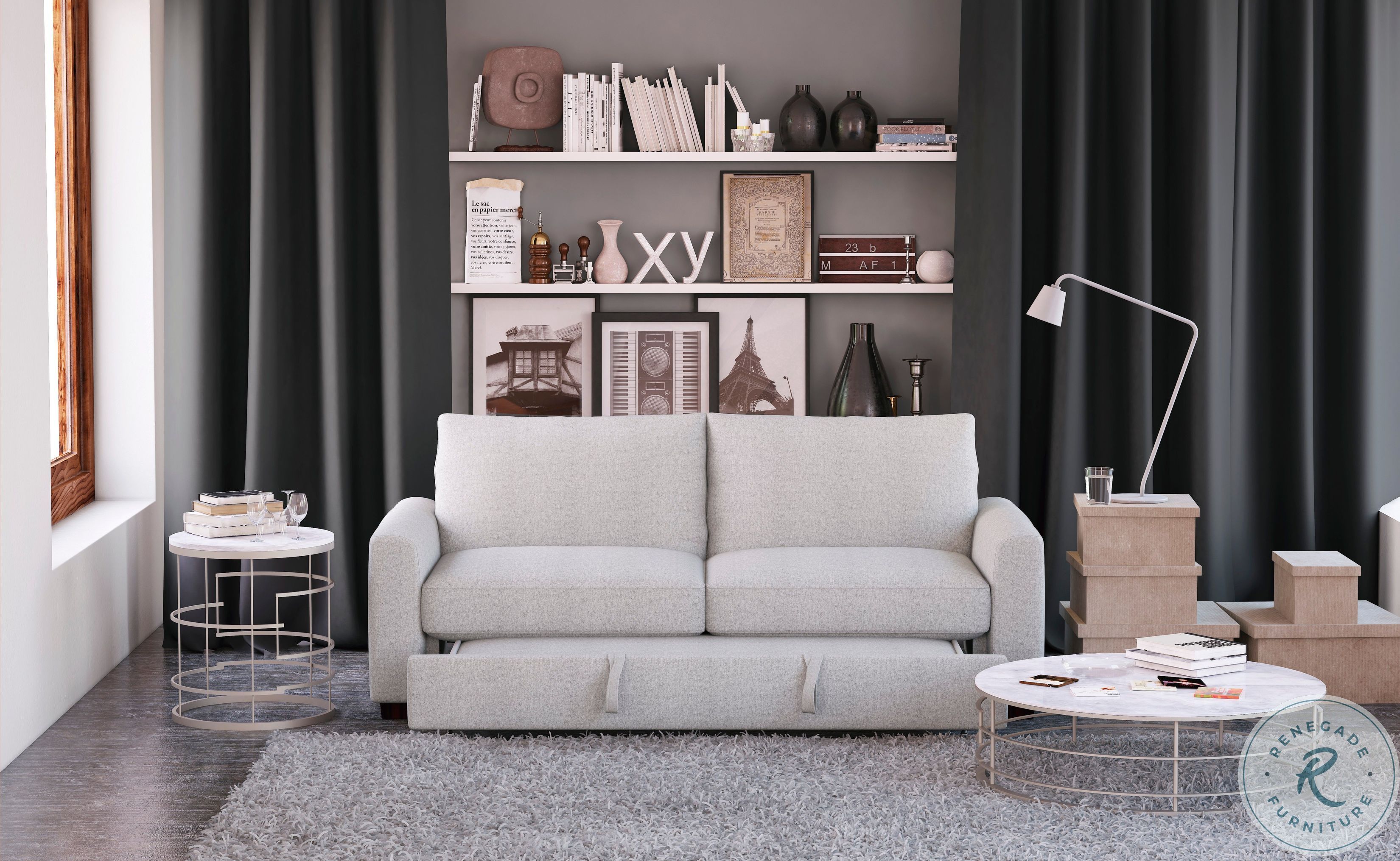 Dickinson convertible sleeper sale sofa