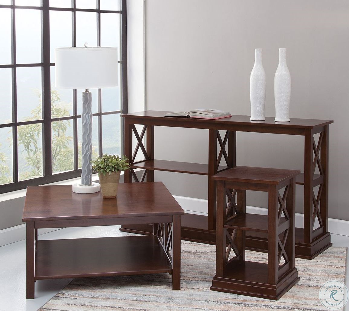 Hampton Espresso Accent Table OT58170A