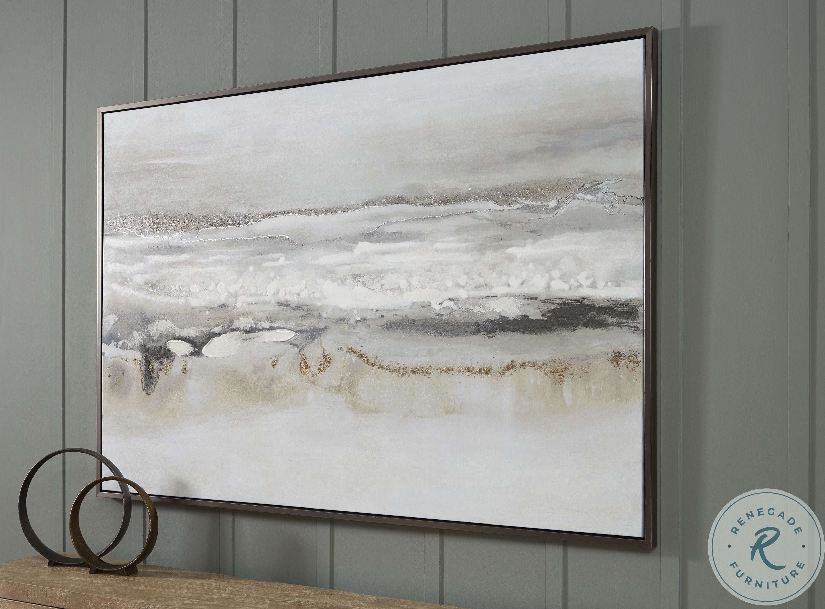 Wrenleigh Gray And Taupe Wall Art A8000320