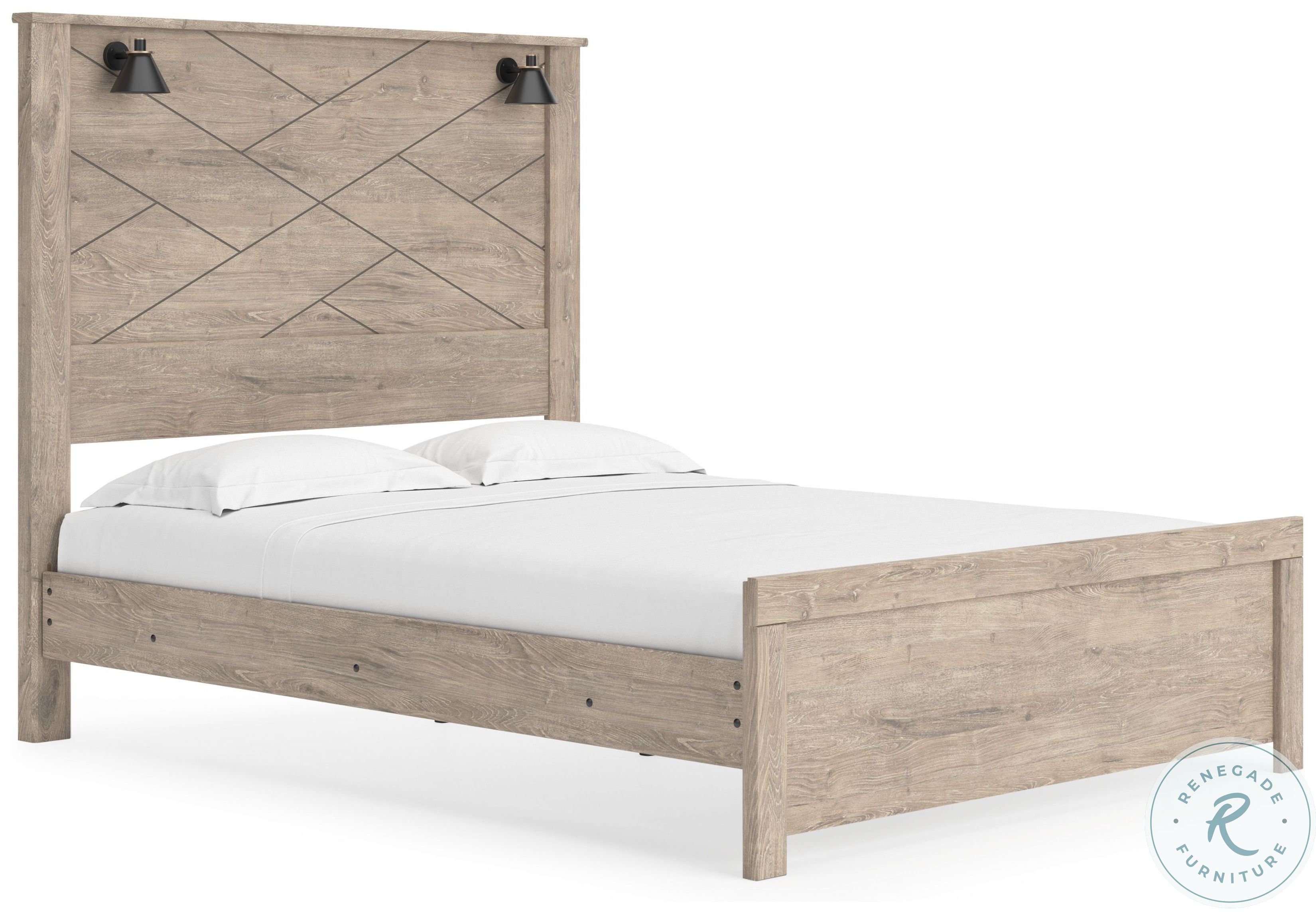 Senniberg Light Brown Panel Bedroom Set B1191